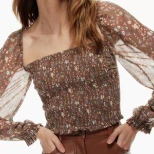 Aritzia Wilfred Saga Blouse